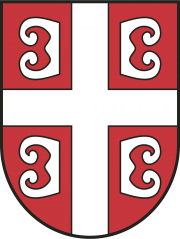 Serbian Cross, Coat of Arms of Tsar of Serbia